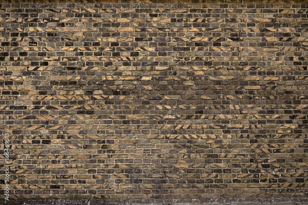 old brick wall for texture or background