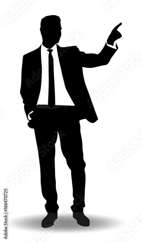 Businessman - Schwarz Weiß