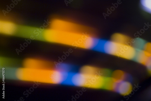 light blur motion at night abstract background colorful vibrant pattern texture mood black sky