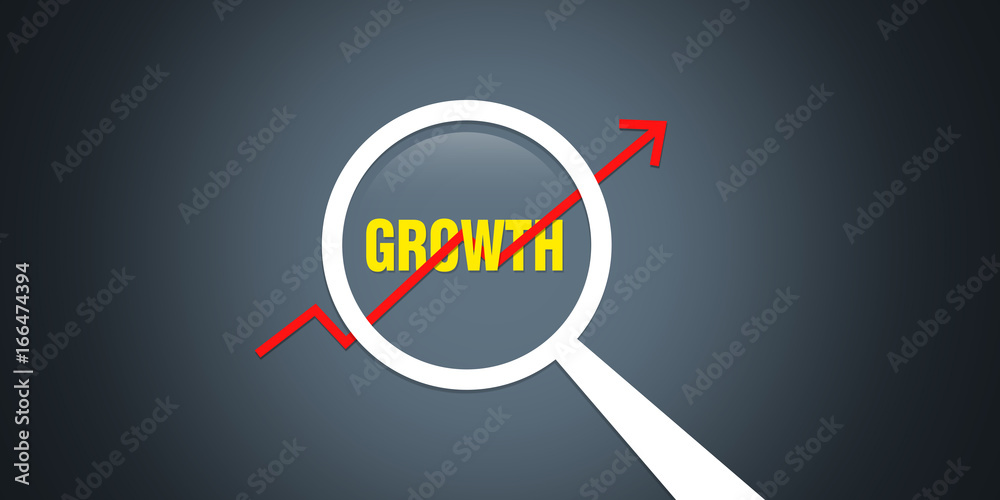 Magnify Searching growth background Magnify Searching growth background