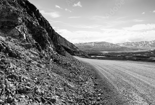 Serpetine Road in Alaska