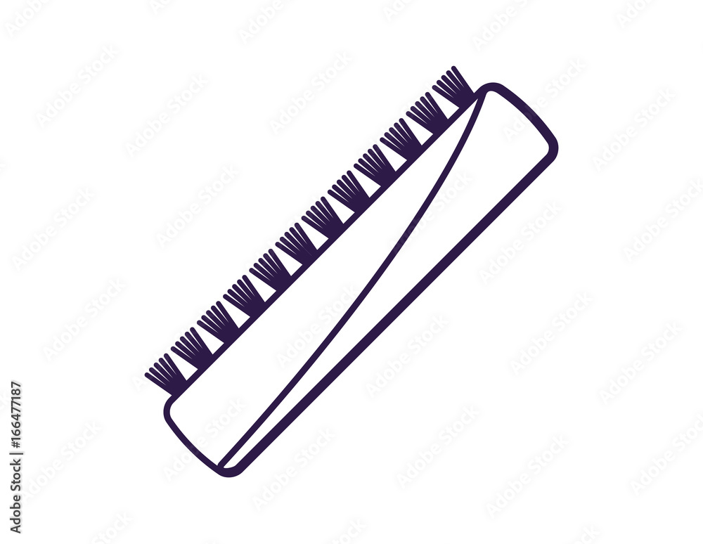 Brush for cleaning vector icon. Clearing element isolated on white background. Brush for cleaning vector icon. Clearing element isolated on white background.