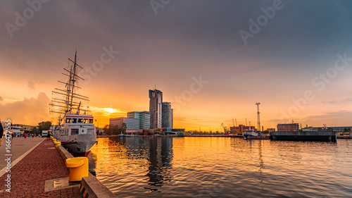 Fototapeta Port jachtowy w Gdyni