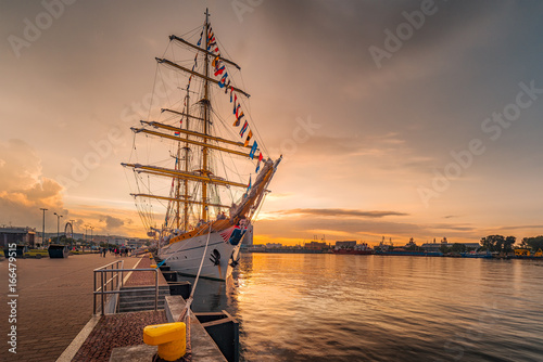 Fototapeta Port jachtowy w Gdyni