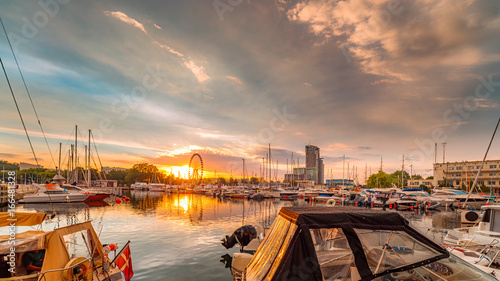 Fototapeta Port jachtowy w Gdyni