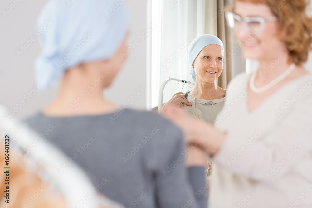 Fototapeta premium Picking new outfit