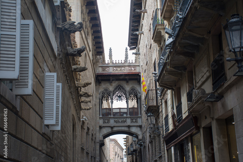 Photography in the gothic quarter of barcelona