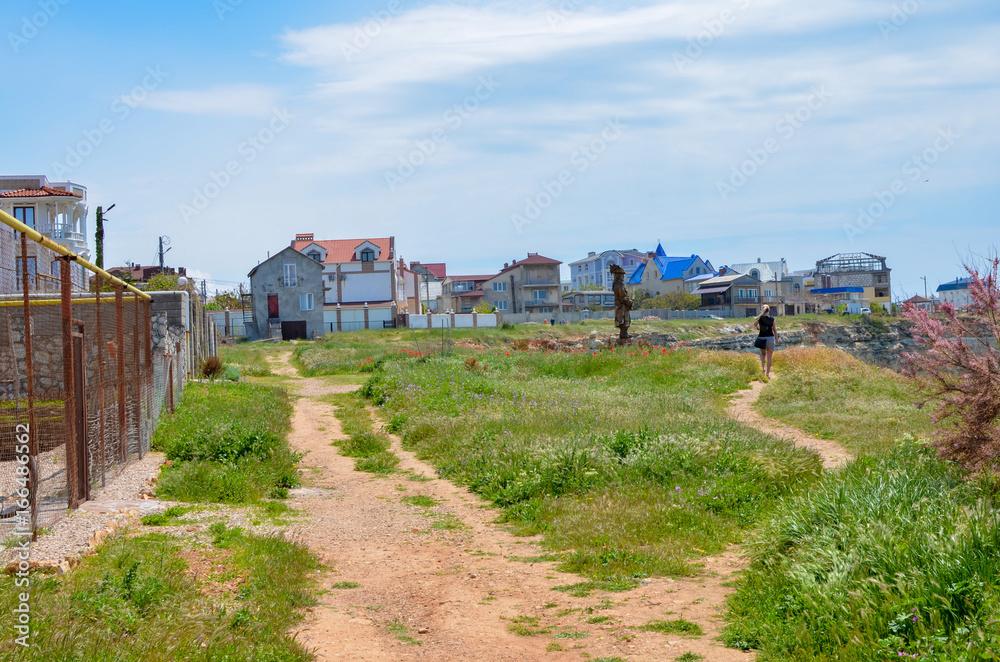 Neighborhood of the city of Sevastopol of the Crimea on the Black Sea coast. June 2017 Neighborhood of the city of Sevastopol of the Crimea on the Black Sea coast. June 2017