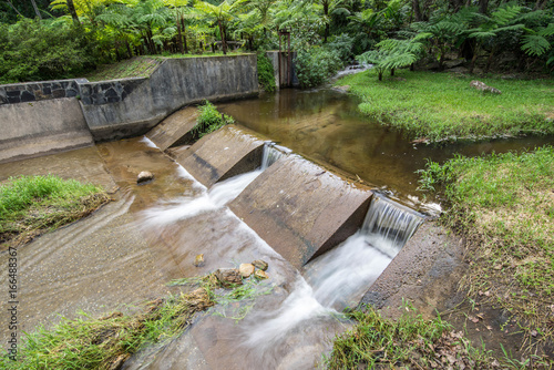 weir on national Park , landscape thailand photo