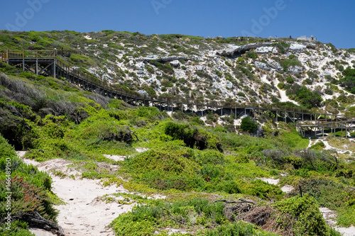 View of beach from kangaroo island australia