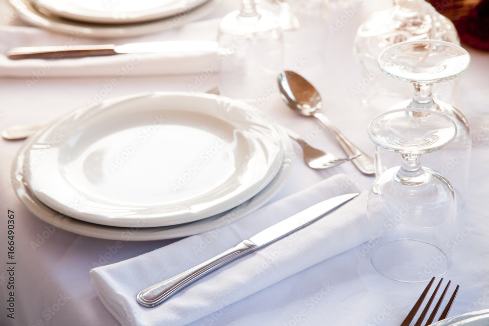 custom made wallpaper toronto digitalDishware decoration on reception table