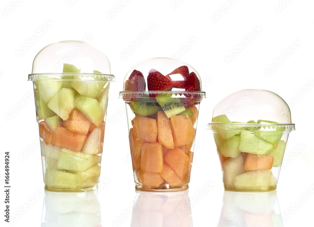 Fotografie Frische Früchte im Becher