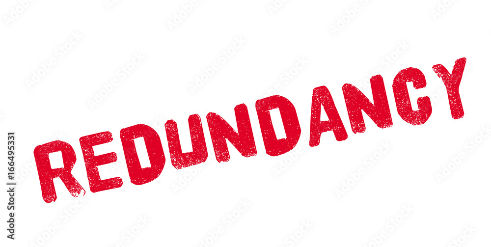 Redundancy rubber stamp. Grunge design with dust scratches. Effects can be easily removed for a clean, crisp look. Color is easily changed. Redundancy rubber stamp. Grunge design with dust scratches. Effects can be easily removed for a clean, crisp look. Color is easily changed.