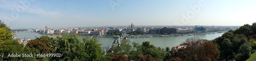 panoramique de Budapest depuis le bastion pêcheur © Julie