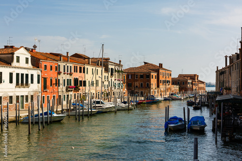 Boats in Venice, Italy, Adriatic Sea