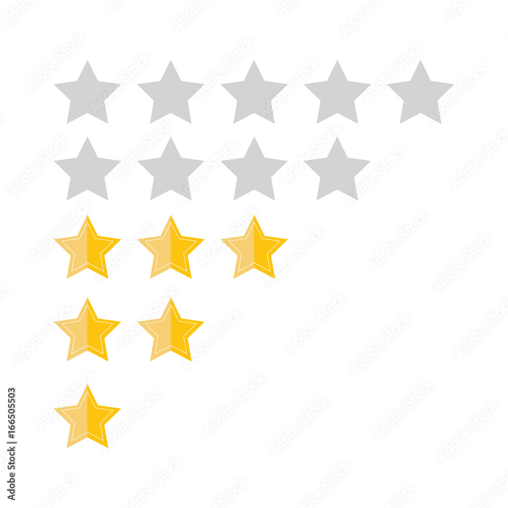 Rating golden stars. Feedback, reputation and quality concept. Hand pointing, finger pointing to five star rating. Customer review concept. Vector Rating golden stars. Feedback, reputation and quality concept. Hand pointing, finger pointing to five star rating. Customer review concept. Vector