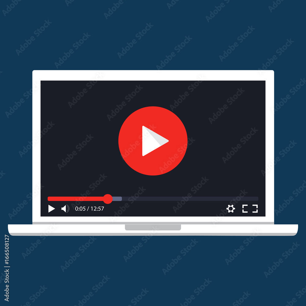 Streaming video. Vector. Online video concept. Internet video illustration. Online learning concept. Streaming video. Vector. Online video concept. Internet video illustration. Online learning concept.