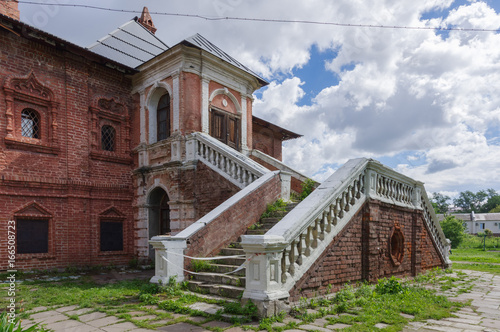 Palace of Krititsy's Metropolitans in beautiful and well preserved piece of old Moscow: Krutitskoe podvorie, Moscow