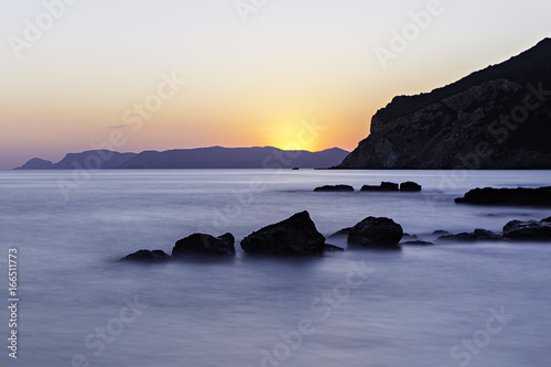 Wschód slońca na Skopelos