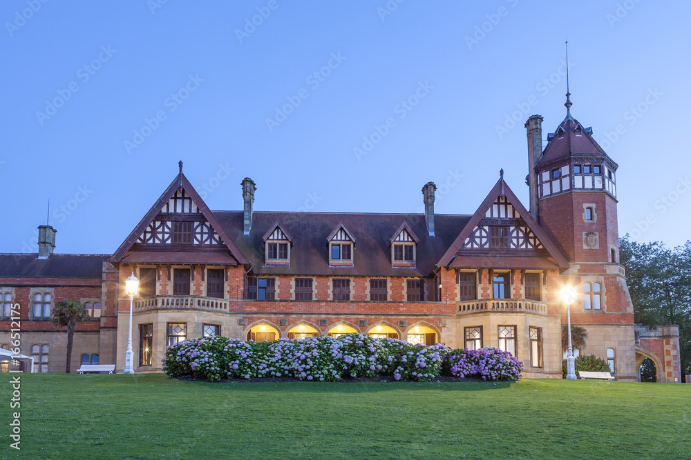 Fototapeta premium Miramar Palace w San Sebastian w Hiszpanii