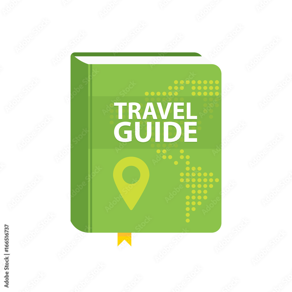 travel-guide-book-icon-world-map-and-pin-in-cover-flat-vector