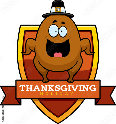 Cartoon Thanksgiving Turkey Graphic