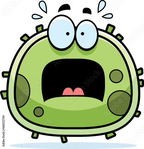 Scared Germ Microbe