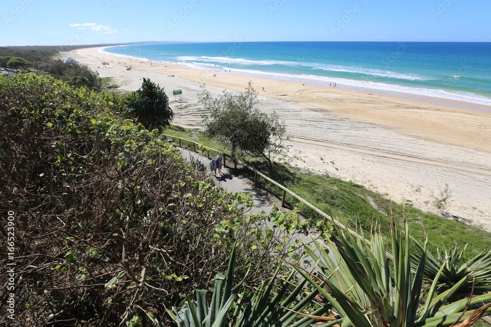 Rainbow Beach on the Sunshine Coast of Queensland in Australia Rainbow Beach on the Sunshine Coast of Queensland in Australia