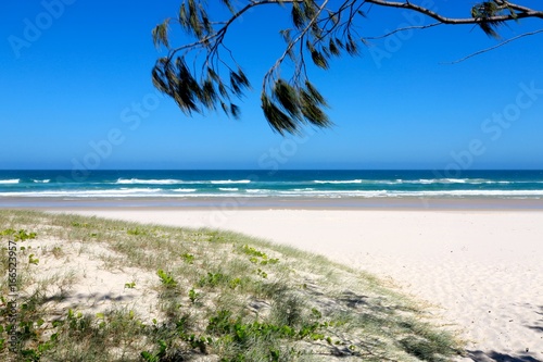 Obraz na płótnie Salt Beach at Casuarina on the Tweed Coast of New South Wales in Australia w salonie