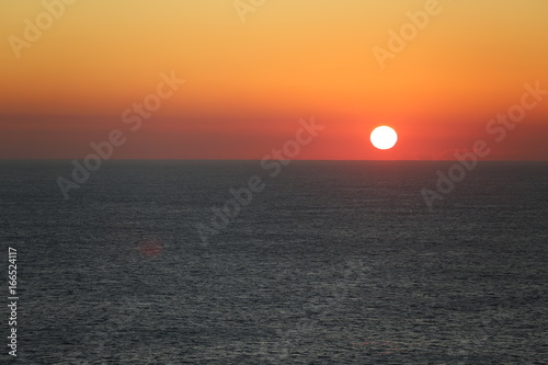 An amazing sunrise at Maroubra Beach in the eastern suburbs of Sydney in Australia