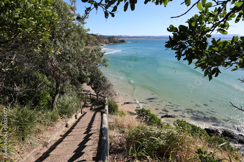 Fototapeta Naklejka Na Ścianę i Meble -  Wategos Beach in Byron Bay New South Wales