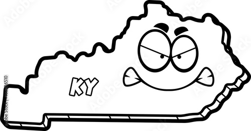 Cartoon Angry Kentucky