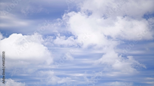 Fototapeta Naklejka Na Ścianę i Meble -  Beautiful clouds with blue sky