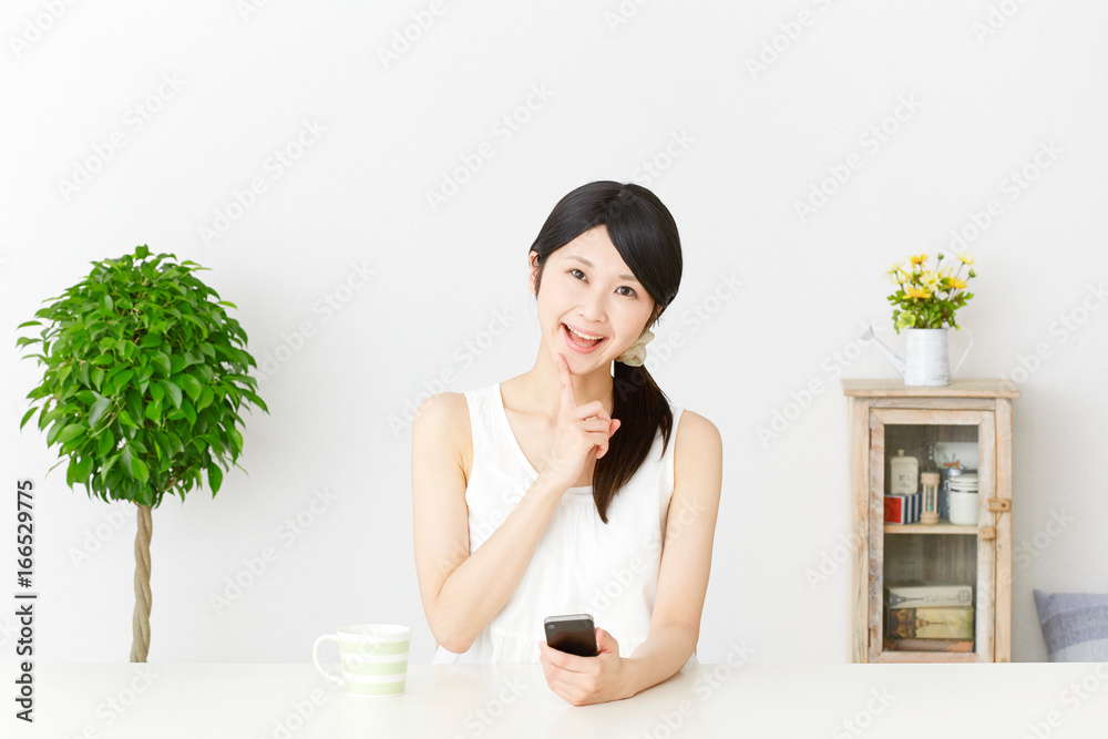 女性 想像する 女性 想像する