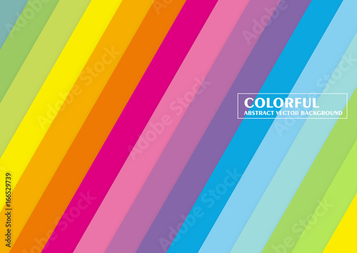 Colorful background banner