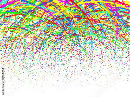 Colorful confetti pattern