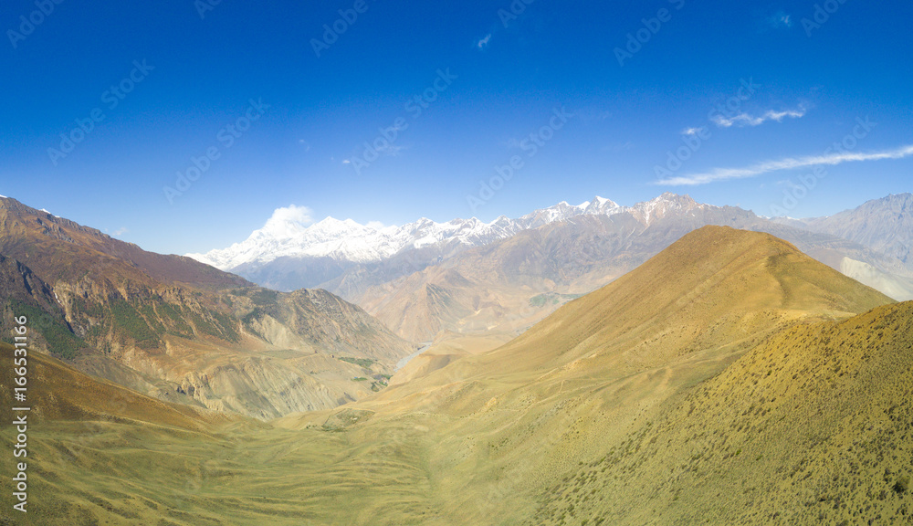 Dhaulagiri Mountain View Himalayas Nepal