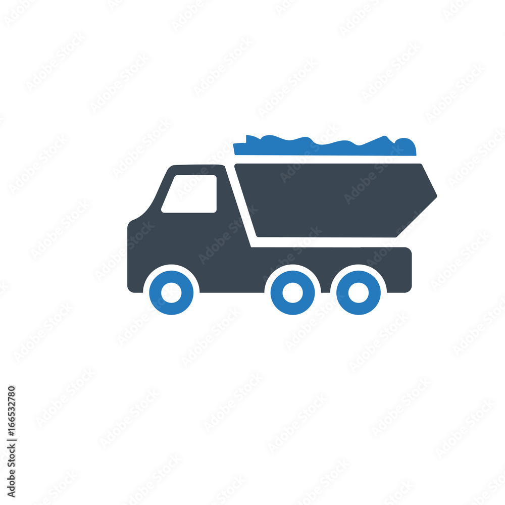 Fototapeta premium Dump Truck Icon