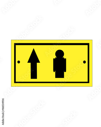 Men restroom sign