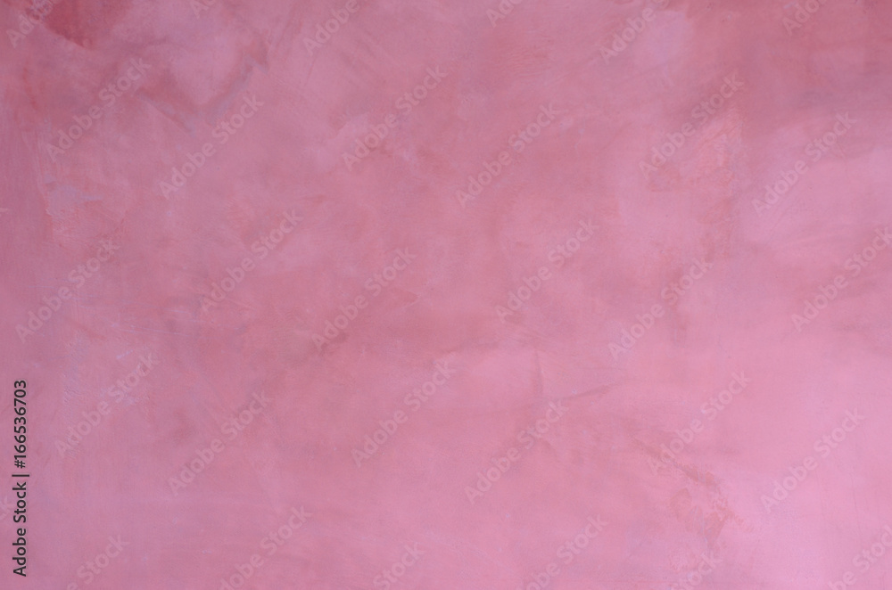 Pink cement wall