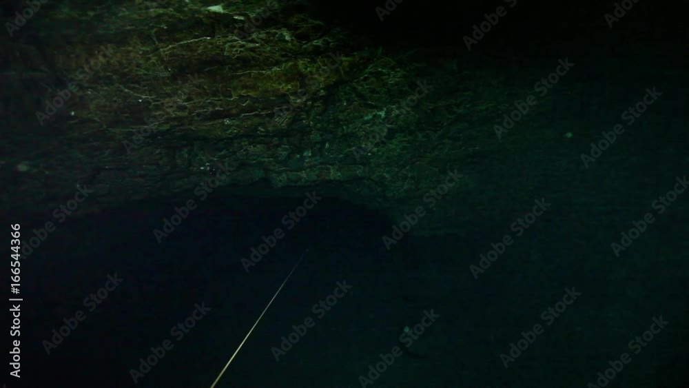 POV, scuba diver underwater in Mexico POV, scuba diver underwater in Mexico