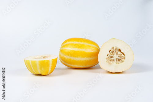 Small Sweet Yellow Melon .