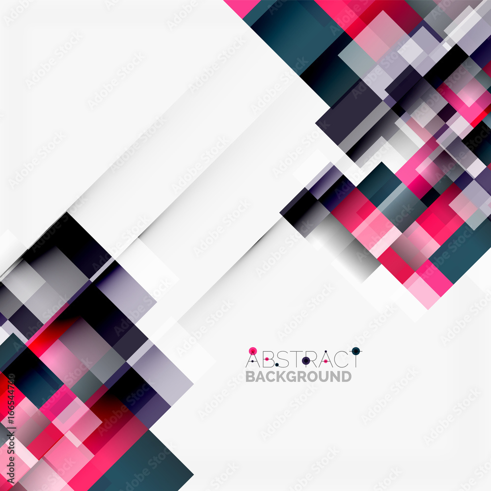 Abstract blocks template design background, simple geometric shapes on white, straight lines and rectangles Abstract blocks template design background, simple geometric shapes on white, straight lines and rectangles