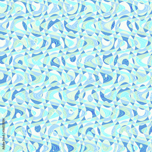 Fototapeta Naklejka Na Ścianę i Meble -  Abstarct blue and white modern art  pattern background