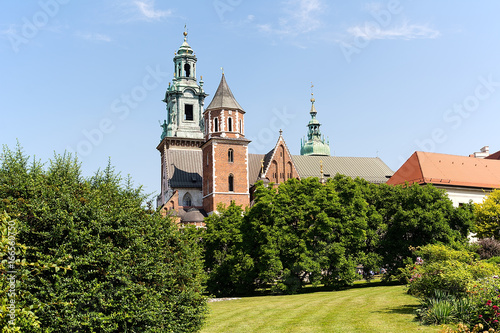 Sigismund`s Chapel at Wawel Castle in Krakow (Poland)