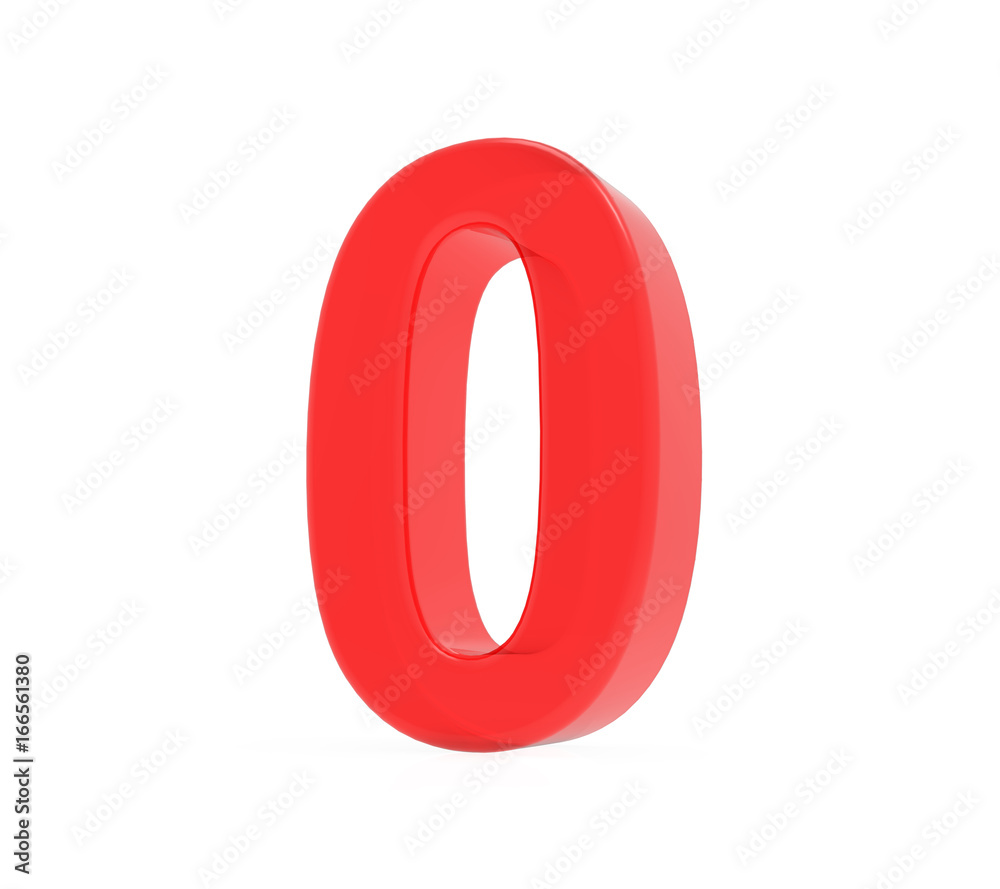 red number 0 red number 0