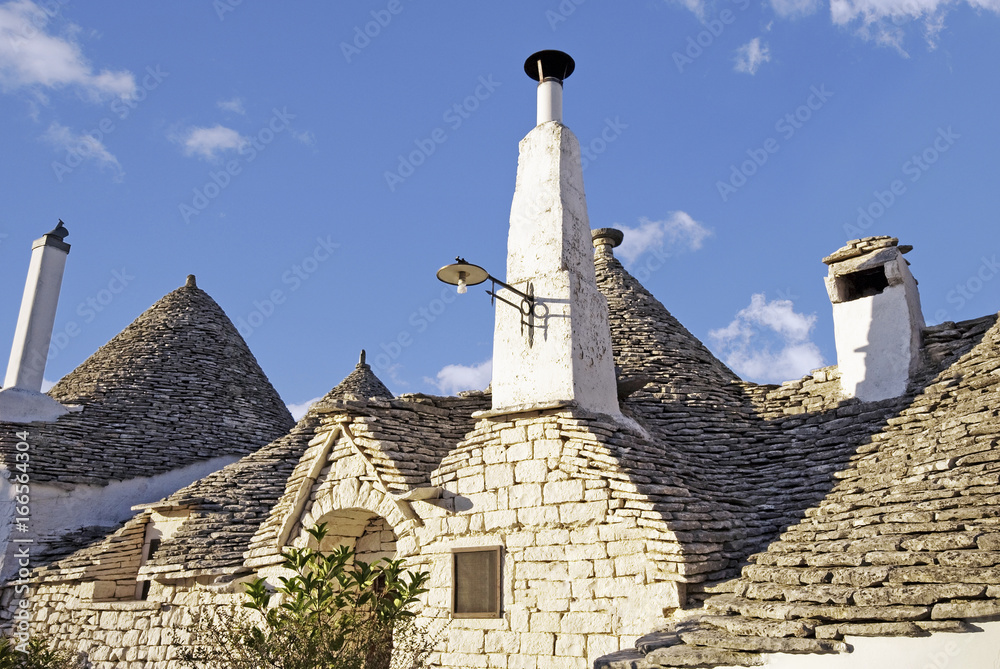Trulli houses from Puglia, Italy