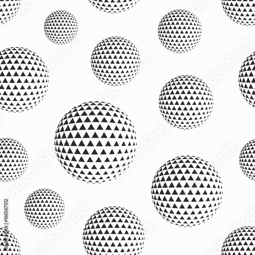 Seamless pattern, background, halftone.