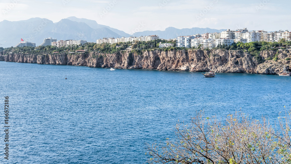 Old harbour in Antalya, Turkey Old harbour in Antalya, Turkey