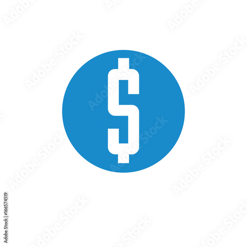 Business, finance icon. Vec...
